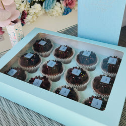 Box of 12 Chocolate Cupcakes